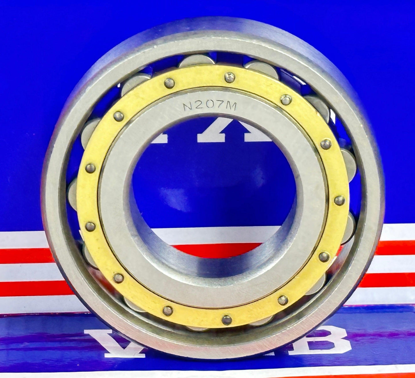 N207M Cylindrical Roller Bearing 35x72x17 Cylindrical Bearing - fast shipping 🇺🇸