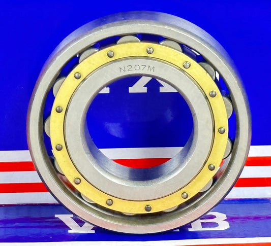 N207M Cylindrical Roller Bearing 35x72x17 Cylindrical Bearing - fast shipping 🇺🇸