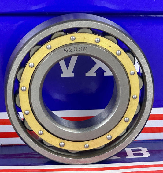 N208M Cylindrical Roller Bearing 40x80x18 Cylindrical Bearing - fast shipping 🇺🇸