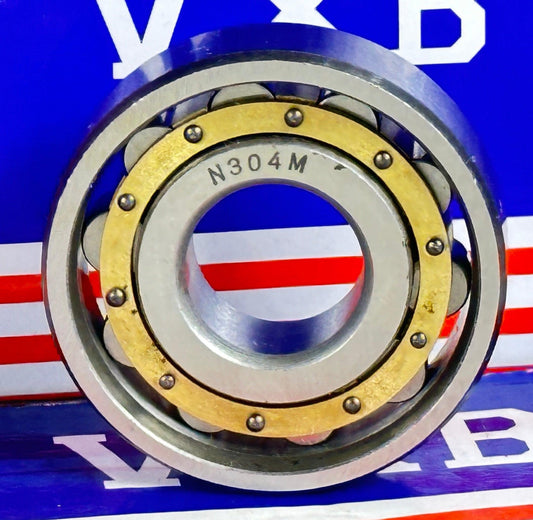 N304M Cylindrical Roller Bearing 20x52x15mm Cylindrical Bearing - fast shipping 🇺🇸