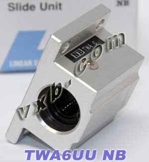 NB TWA6UU 3/8" Ball Bushing Block Linear Motion - fast shipping 🇺🇸