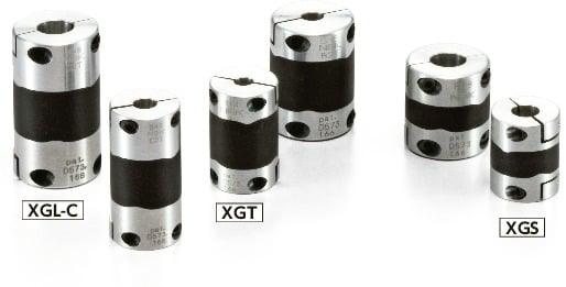 NBK Japan XGS-19C-6-8 Flexible Coupling High gain Rubber Type Short Type - fast shipping 🇺🇸