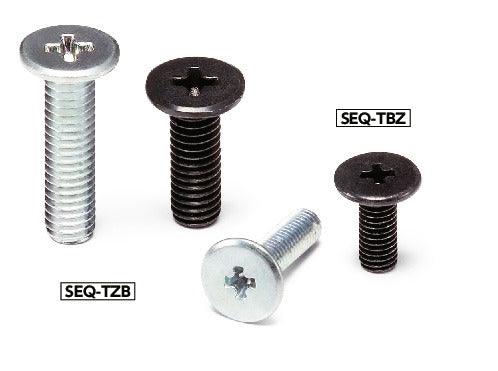 NBK-SEQ-M3-6-TBZ 6mm Cross Recessed Head Cap Screws - Extra Low Profile Pack of 50 - fast shipping 🇺🇸