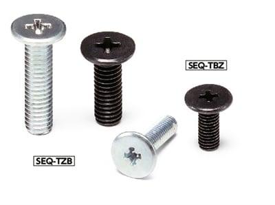 NBK-SEQ-M4-8-TBZ 6mm Cross Recessed Head Cap Screws - Extra Low Profile Pack of 50 - fast shipping 🇺🇸