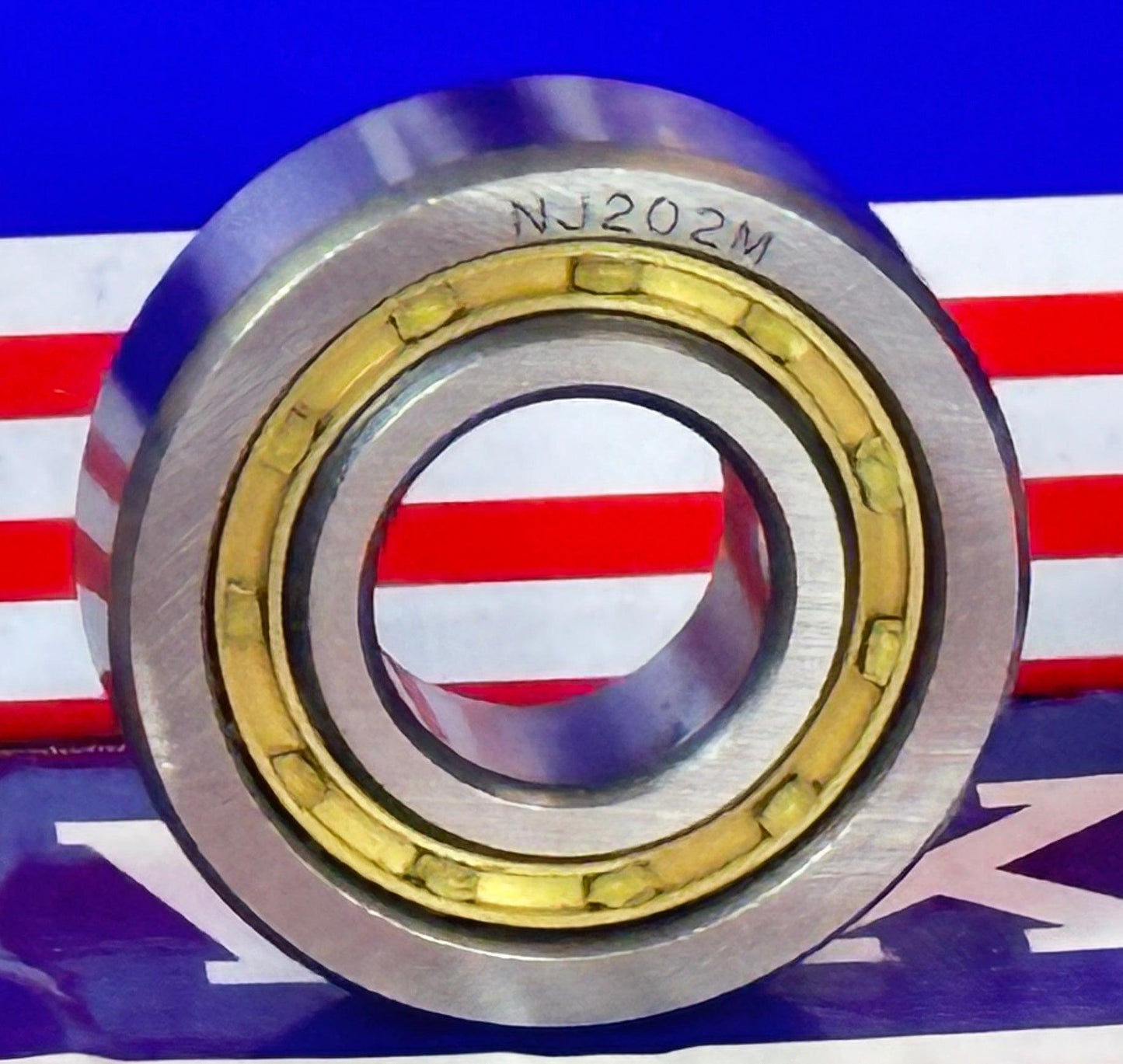 NJ202M Cylindrical Roller Bearing 15x35x11mm Cylindrical Bearing - fast shipping 🇺🇸