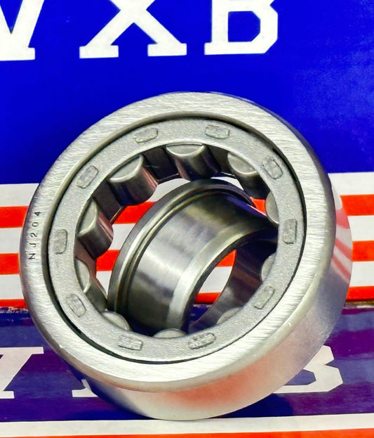 NJ204 Cylindrical Roller Bearing 20x47x14mm Cylindrical Bearing - fast shipping 🇺🇸
