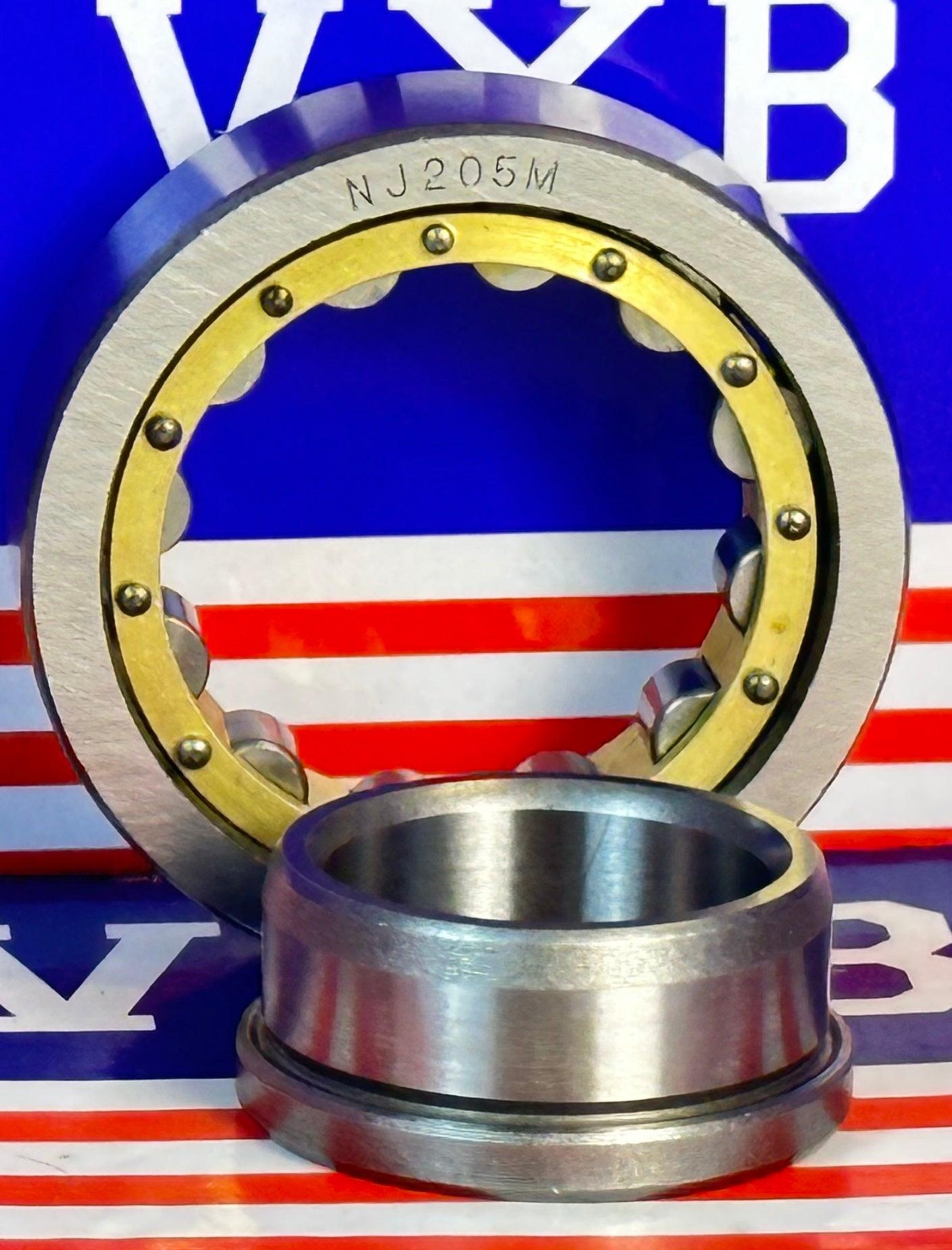 NJ205M Cylindrical Roller Bearing 25x52x15 Cylindrical Bearing - fast shipping 🇺🇸