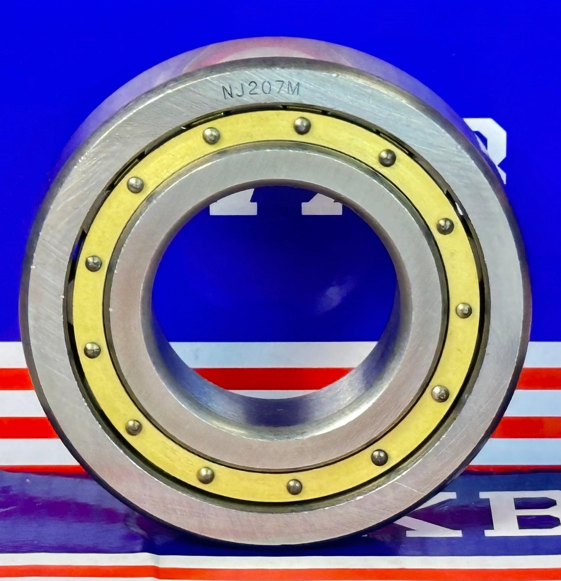 NJ207M Cylindrical Roller Bearing 35x72x17 Cylindrical Bearing - fast shipping 🇺🇸