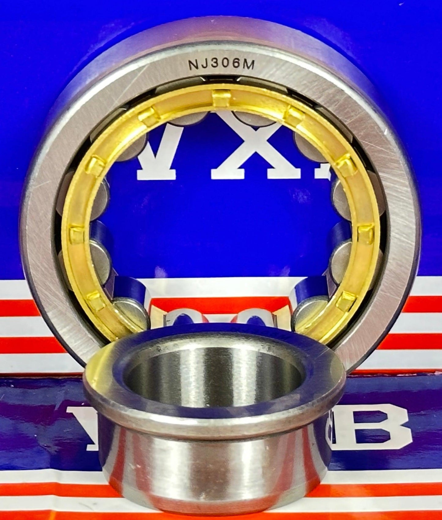 NJ306M Cylindrical Roller Bearing 30x72x19 Cylindrical Bearing - fast shipping 🇺🇸