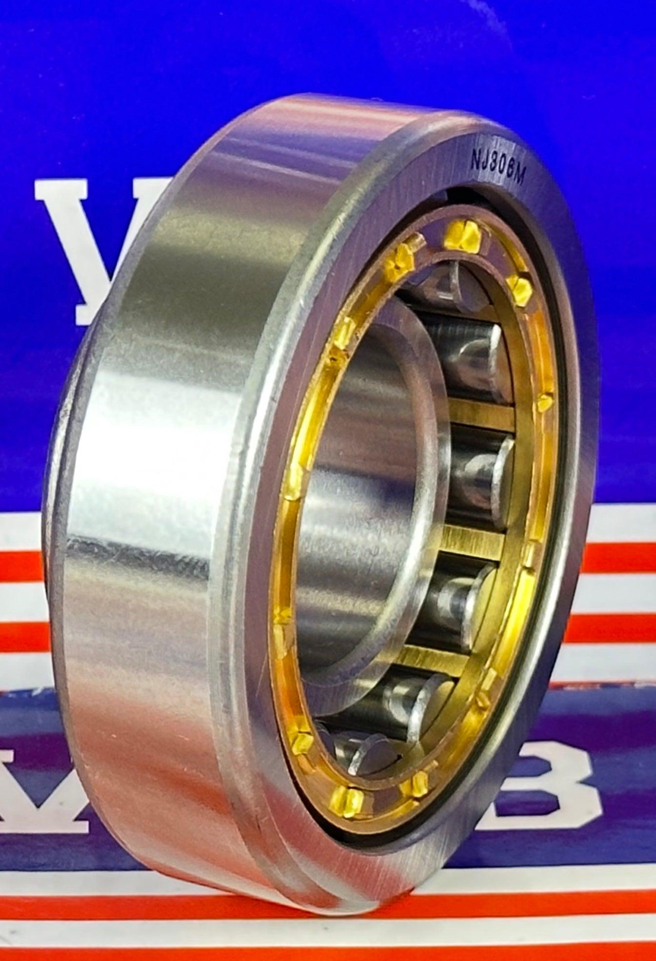 NJ306M Cylindrical Roller Bearing 30x72x19 Cylindrical Bearing - fast shipping 🇺🇸