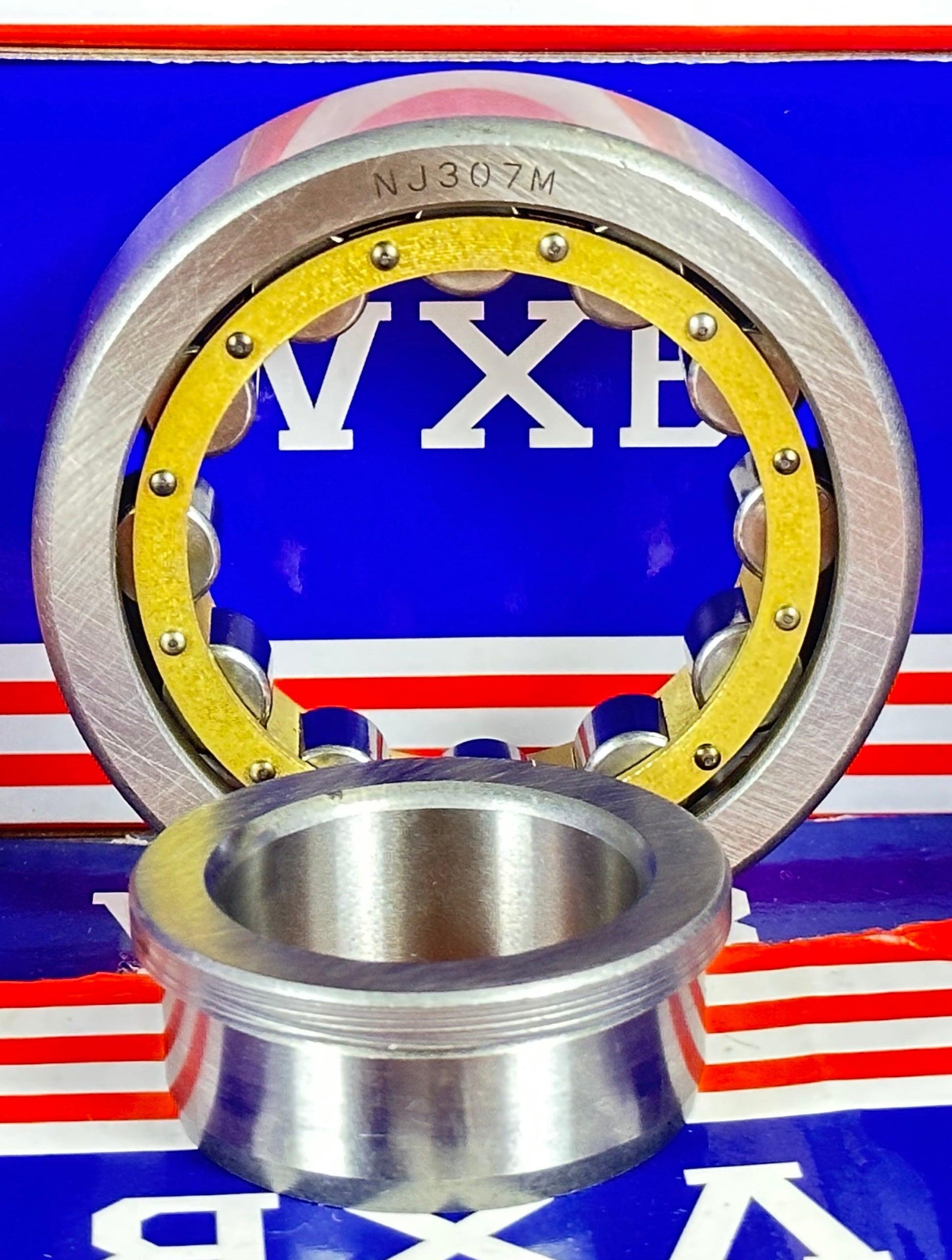 NJ307M Cylindrical Roller Bearing 35x80x21 Cylindrical Bearing - fast shipping 🇺🇸