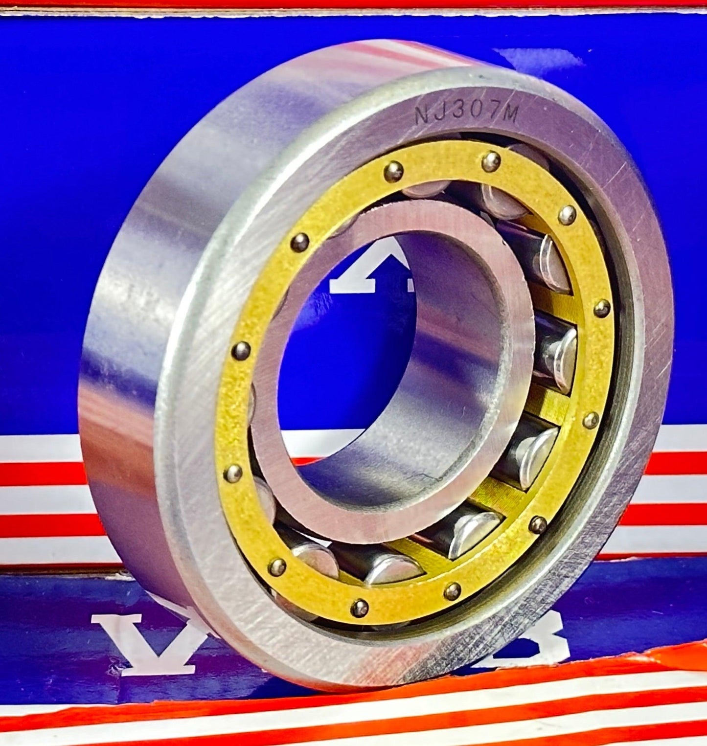 NJ307M Cylindrical Roller Bearing 35x80x21 Cylindrical Bearing - fast shipping 🇺🇸