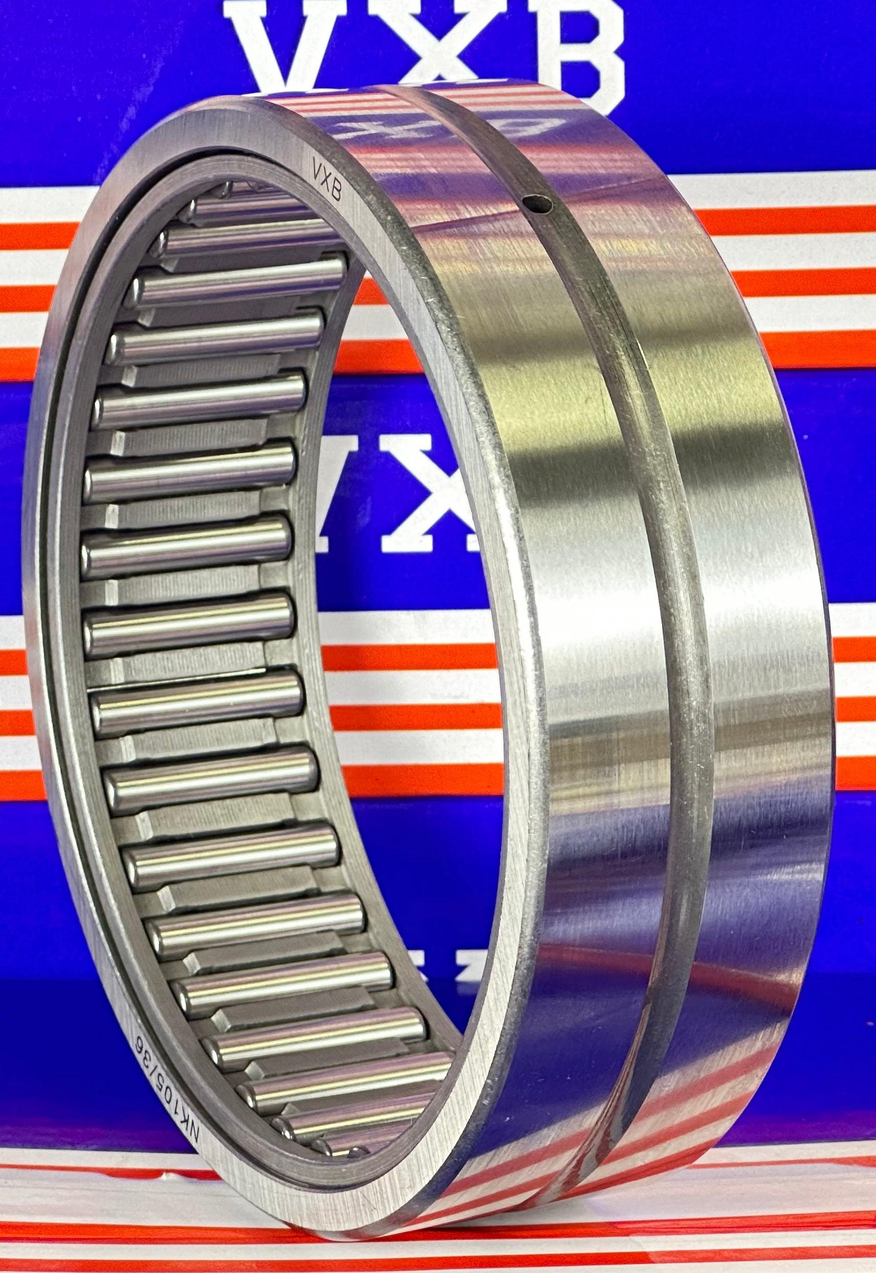 NK105/36 Needle Roller Bearing 105x125x36mm - Machined Type - fast shipping 🇺🇸