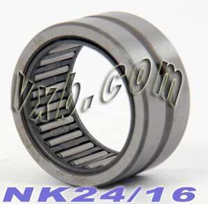 NK24/16 Needle Roller Bearing 24x32x16mm - Machined Type - fast shipping 🇺🇸