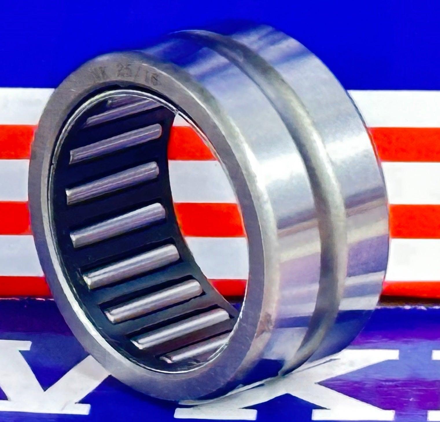 NK25/16 Needle roller bearing 25x33x16mm - Machined Type - fast shipping 🇺🇸