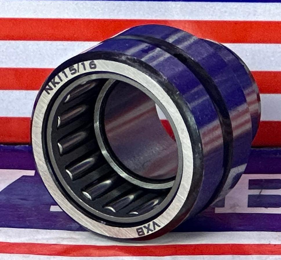 NKI15/16 Needle Roller Bearing 15x27x16mm - Machined Type - fast shipping 🇺🇸