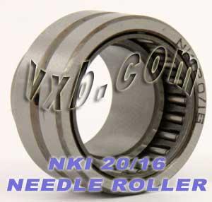 NKI20/16 Needle Roller Bearing 20x32x16mm - Machined Type - fast shipping 🇺🇸