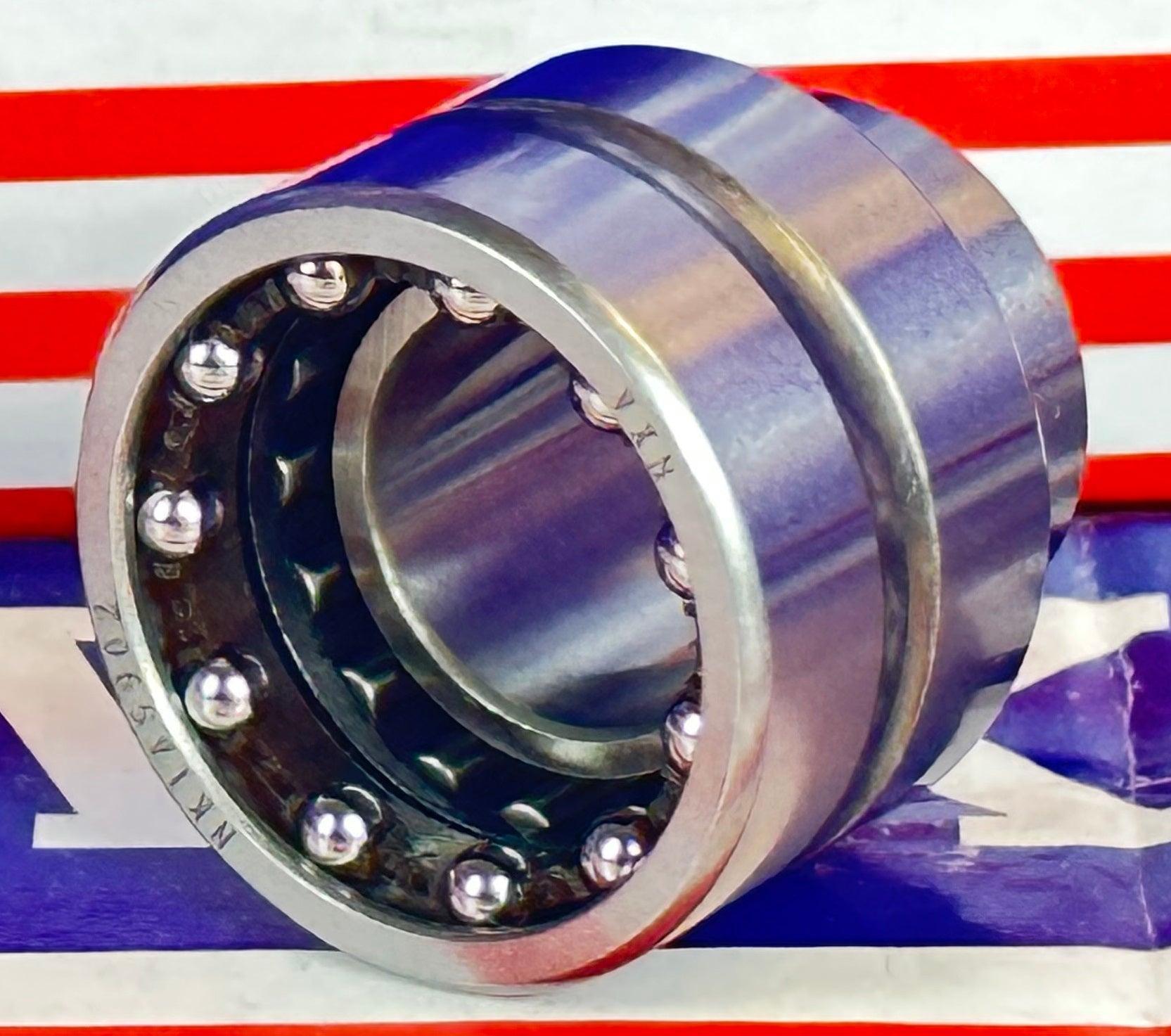 NKIA5902 Combined Needle & Ball Bearing 15x28x18mm - Machined Type - fast shipping 🇺🇸