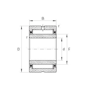 NKIS12 Needle Roller Bearing 12x30x16mm - Machined Type - fast shipping 🇺🇸