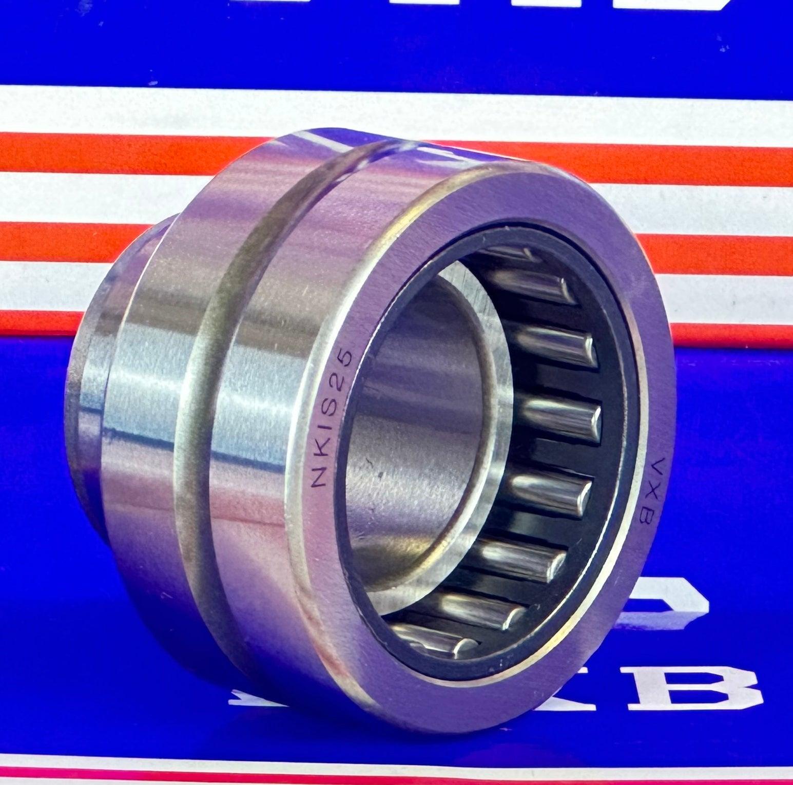 NKIS25 Needle Roller Bearing 25x47x22mm - Machined Type - fast shipping 🇺🇸