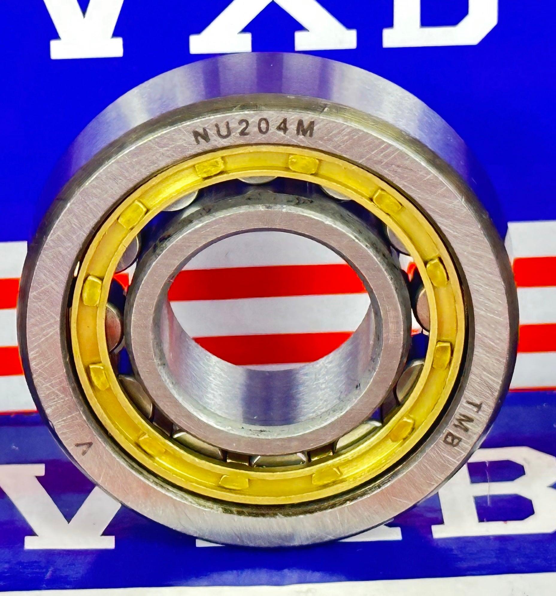 NU204M Cylindrical Roller Bearing 20x47x14 Cylindrical Bearing - fast shipping 🇺🇸