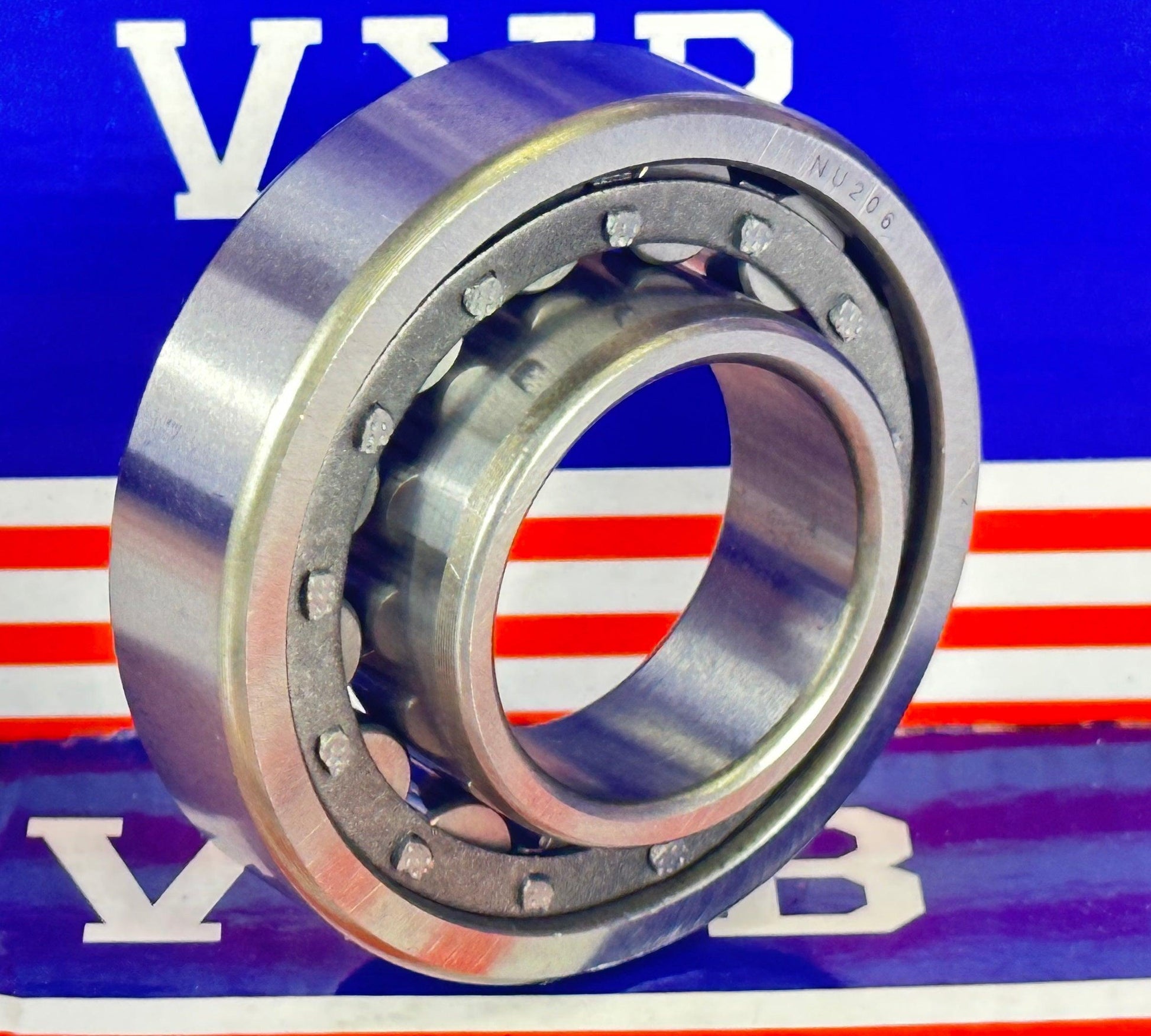 NU206 Cylindrical Roller Bearing 30x62x16mm - fast shipping 🇺🇸