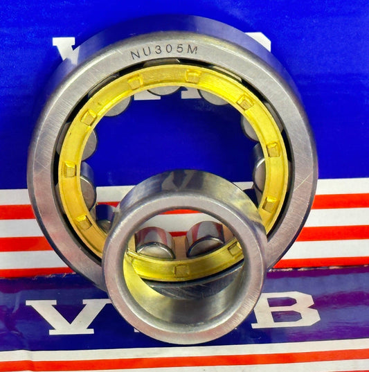 NU305M Cylindrical Roller Bearing 25x62x17 Cylindrical Bearing - fast shipping 🇺🇸