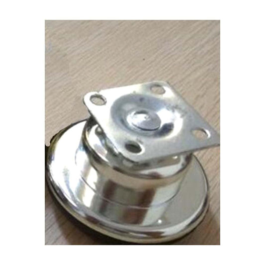 100-Pack 2.5" Flat Metal Caster Wheel - Chrome plating - fast shipping 🇺🇸
