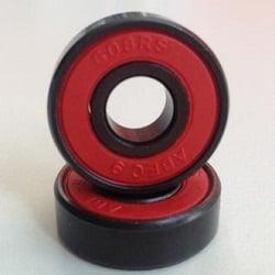 100-Pack 608B-2RS Sealed Skate Bearings Bronze Cage Red Seals - fast shipping 🇺🇸