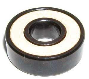 100-Pack 608B-2RS Sealed Skate Bearings Bronze Cage White Seals - fast shipping 🇺🇸