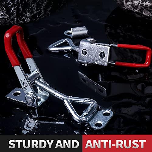 6-Pack Adjustable Pull Latch Clamps - 330 lbs Holding Capacity - fast shipping 🇺🇸