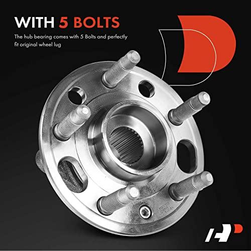 Pair [2] Front Rear Wheel Bearing Hub Assembly Compatible - Chevy Equinox Impala Malibu GMC Terrain Cadillac CTS XTS Buick LaCrosse Regal # 513288 - fast shipping 🇺🇸