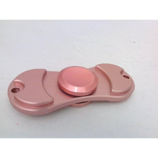 Pink Aluminum Dual Fidget Hand Spinner Toy 42Q - fast shipping 🇺🇸
