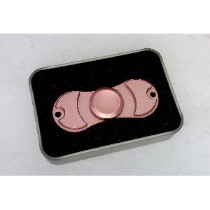 Pink Aluminum Dual Fidget Hand Spinner Toy 42Q - fast shipping 🇺🇸