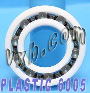 Acetal/POM Plastic Bearing 6005 - Glass Balls - 25x47x12mm - fast shipping 🇺🇸