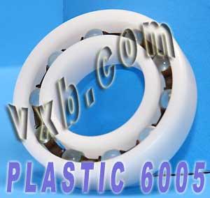 Acetal/POM Plastic Bearing 6005 - Glass Balls - 25x47x12mm - fast shipping 🇺🇸