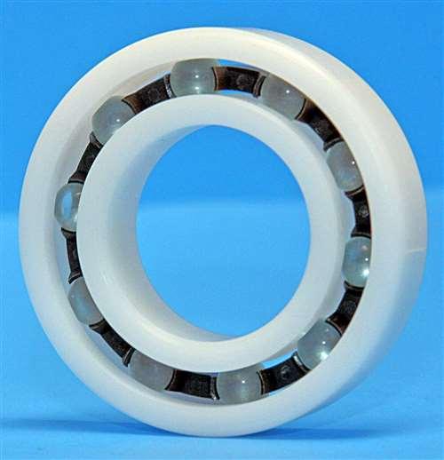 Acetal/POM Plastic Miniature Bearing 608 - Glass Balls - 8x22x7mm - fast shipping 🇺🇸