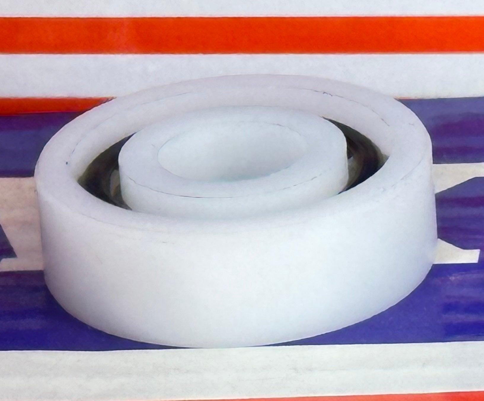 Acetal/POM Plastic Bearing 6201 - Glass Balls - 12x32x10mm - fast shipping 🇺🇸