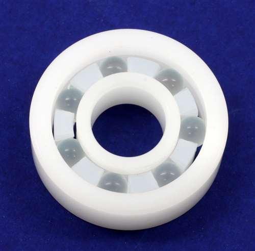 Acetal/POM Plastic Bearing 6203 - Glass Balls - 17x40x12mm - fast shipping 🇺🇸