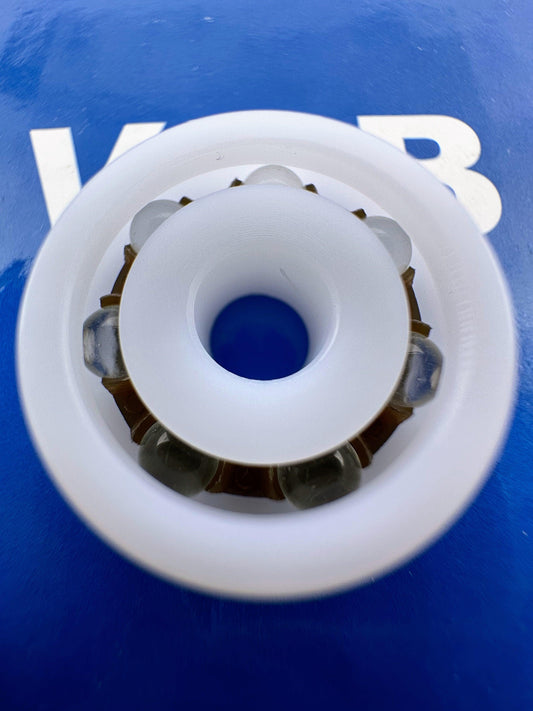 Acetal/POM Plastic Bearing 6x22.5x7mm • Glass Balls - fast shipping 🇺🇸
