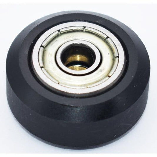POM 5x24x11mm Polyurethane Rubber Pulley Guide Rail Roller Bearing - fast shipping 🇺🇸