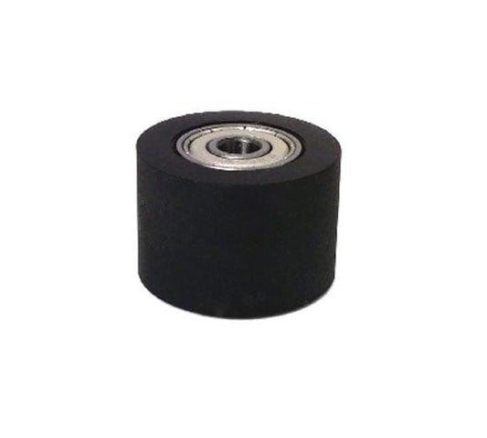 PU8X35X30ZZ Shielded Bearing - Black Polyurethane Tire 8x35x30mm - fast shipping 🇺🇸