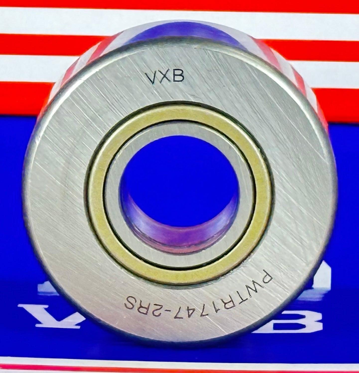 PWTR1747-2RS-XL Track Rollers Bearing Cam Follower - Cylindrical Roller Set - 2 Rubber Seal - fast shipping 🇺🇸
