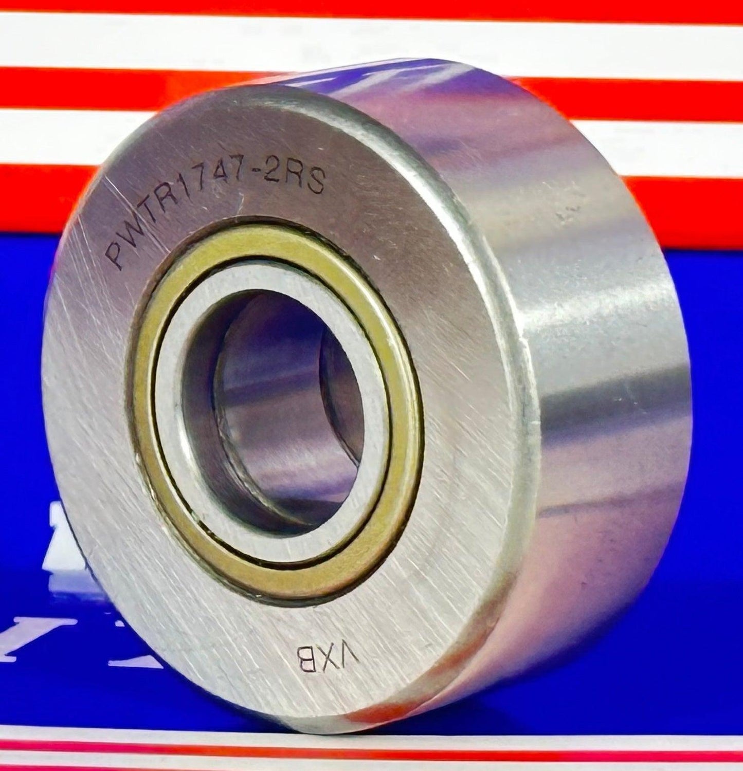 PWTR1747-2RS-XL Track Rollers Bearing Cam Follower - Cylindrical Roller Set - 2 Rubber Seal - fast shipping 🇺🇸