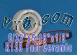 R155 Full Ceramic Bearing 5/32x5/16x1/8 inch Miniature Bearing - fast shipping 🇺🇸