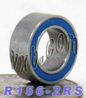 R156-2RS Bearing 3/16x5/16x1/8 inch - Sealed - Miniature - fast shipping 🇺🇸