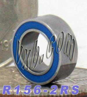 R156-2RS Bearing 3/16x5/16x1/8 inch - Sealed - Miniature - fast shipping 🇺🇸