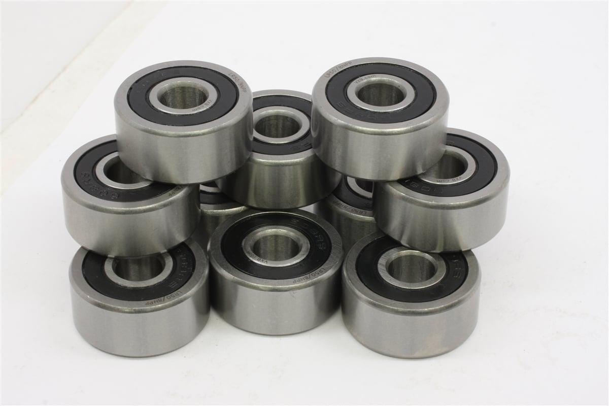 10-Pack R16-2RS - 1" ID x 2" OD x 1/2" Width Sealed Bearing - fast shipping 🇺🇸