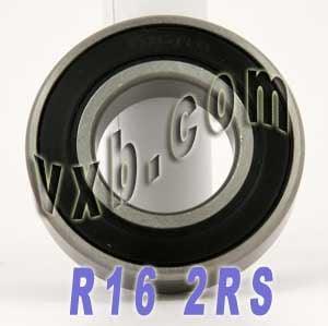 R16-2RS One inch Bore Sealed Ball Bearing - 1" ID x 2" OD x 1/2" Width - fast shipping 🇺🇸