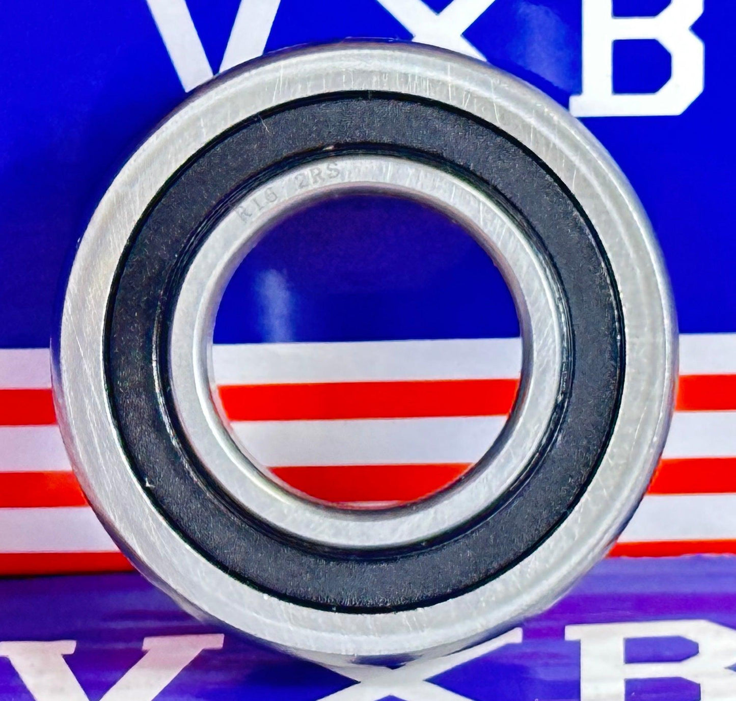 R16-2RS One inch Bore Sealed Ball Bearing - 1" ID x 2" OD x 1/2" Width - fast shipping 🇺🇸